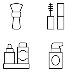 Beauty Vector Line Icons