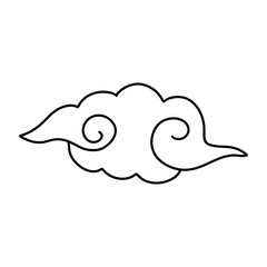 Chinese style cloud