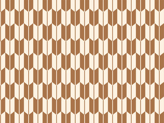 ベージュと茶色の矢羽背景