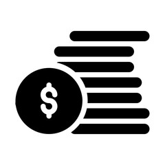 cash glyph icon