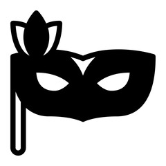 Mask glyph icon