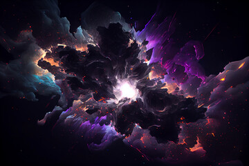 background with space