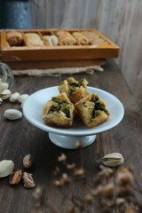 Sweet pastries filled with nuts