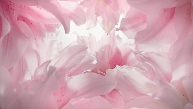 Pink lilies