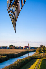 Dutch Serenity: Embracing Nature by the Windmill