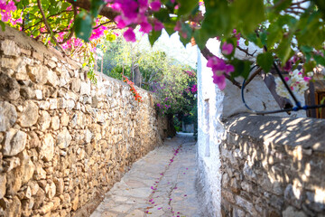 Traveling old streets of Turkey.
