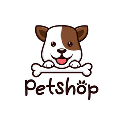 Pet Shop Logo Vector Design Template
