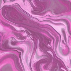 Pink Marble Swirl Generative Art Background