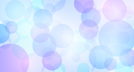 Abstract light blue background with circles. Backdrop for banners, posters or flyers, signage and business, advertising and websites, covers for social networks. Vector