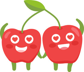 Cherry Cartoon Character