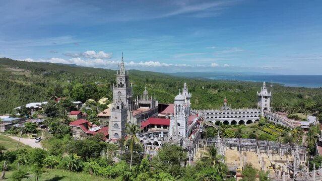 Simala Monastery Shrine On Cebu Island, Philippines, Aerial View