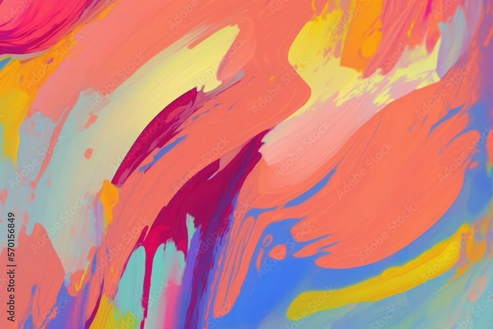 Poster background of abstract oil paint texture on canvas. generative ai