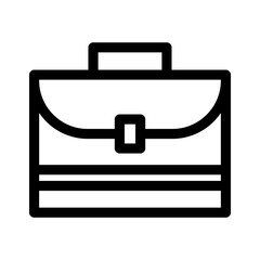 bag icon or logo isolated sign symbol vector illustration - high quality black style vector icons