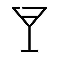 cocktail icon or logo isolated sign symbol vector illustration - high quality black style vector icons