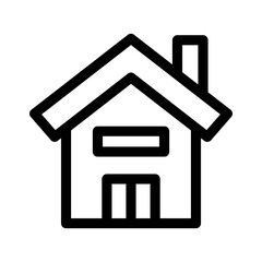 home icon or logo isolated sign symbol vector illustration - high quality black style vector icons