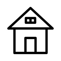 Fototapeta premium home icon or logo isolated sign symbol vector illustration - high quality black style vector icons