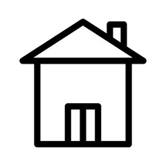 home icon or logo isolated sign symbol vector illustration - high quality black style vector icons