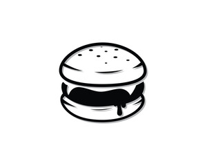  burger logo emblem, burger vector, burger logo
