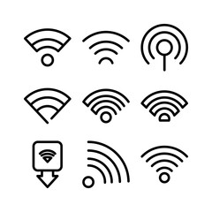 internet icon or logo isolated sign symbol vector illustration - high quality black style vector icons