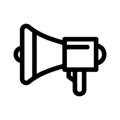 loudspeaker icon or logo isolated sign symbol vector illustration - high quality black style vector icons