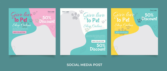 Adopt a pet instagram posts collection