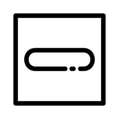 Fototapeta premium minimize icon or logo isolated sign symbol vector illustration - high quality black style vector icons