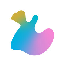 Abstract Shapes Gradient Transparent 