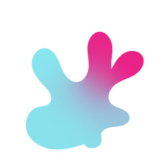 Abstract Shapes Gradient Transparent 