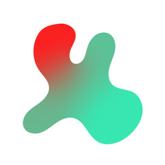 Abstract Shapes Gradient Transparent 