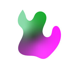 Abstract Shapes Gradient Transparent 