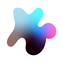 Abstract Shapes Gradient Transparent 