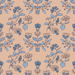 Seamless floral pattern