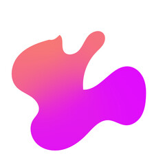 Abstract Shapes Gradient Transparent 