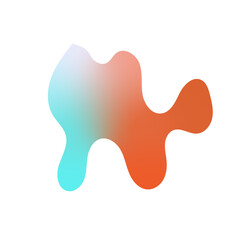 Abstract Shapes Gradient Transparent 