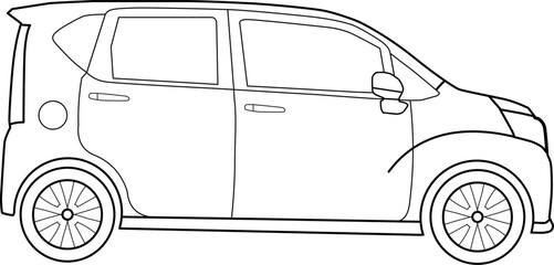 illustration of a car