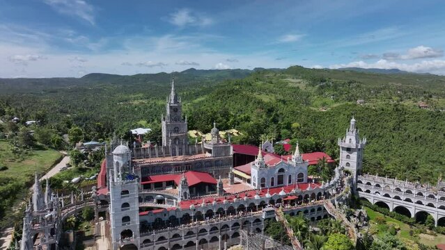 Simala Monastery Shrine On Cebu Island, Philippines, Aerial View