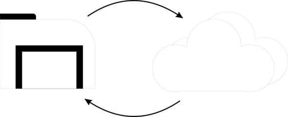 cloud storage icon