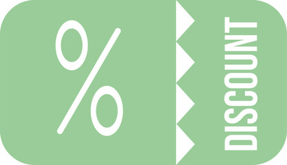 100 percent discount icon