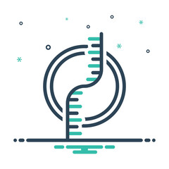 Mix icon for dna