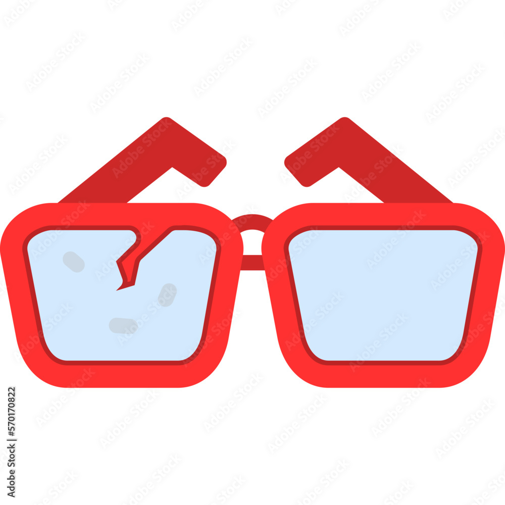 Canvas Prints reading glasses icon