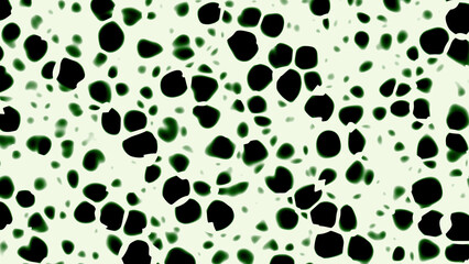 3d illustration of free form surface interconnected. Abstract repetition of mathematical calculations