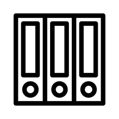 archive icon or logo isolated sign symbol vector illustration - high quality black style vector icons