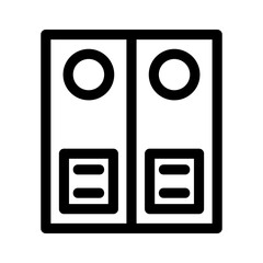 archive icon or logo isolated sign symbol vector illustration - high quality black style vector icons