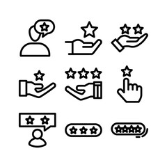best rating icon or logo isolated sign symbol vector illustration - high quality black style vector icons