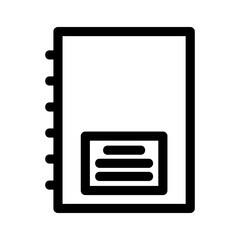 book icon or logo isolated sign symbol vector illustration - high quality black style vector icons