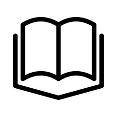 book icon or logo isolated sign symbol vector illustration - high quality black style vector icons