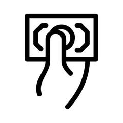 cash payment icon or logo isolated sign symbol vector illustration - high quality black style vector icons