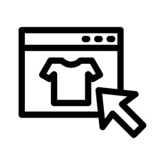 click to buy icon or logo isolated sign symbol vector illustration - high quality black style vector icons
