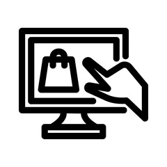 click to buy icon or logo isolated sign symbol vector illustration - high quality black style vector icons