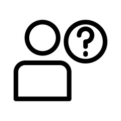 customer icon or logo isolated sign symbol vector illustration - high quality black style vector icons